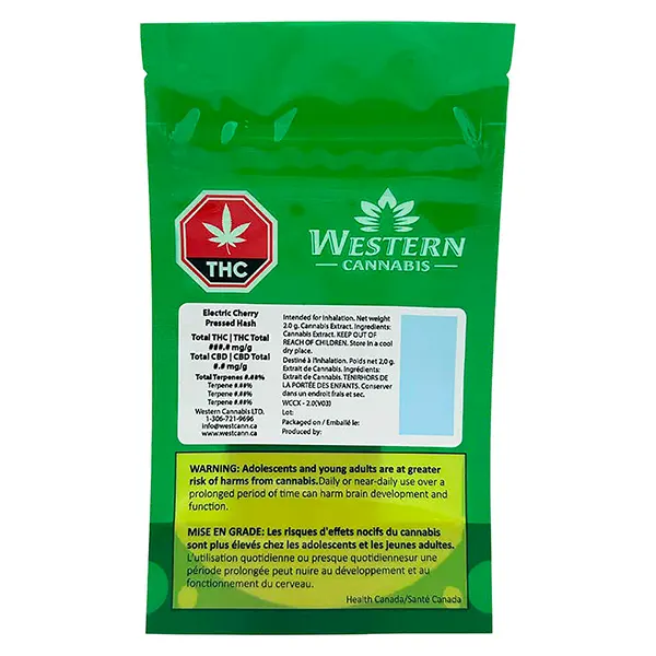 Image for Electric Cherry, cannabis all products by Western Cannabis