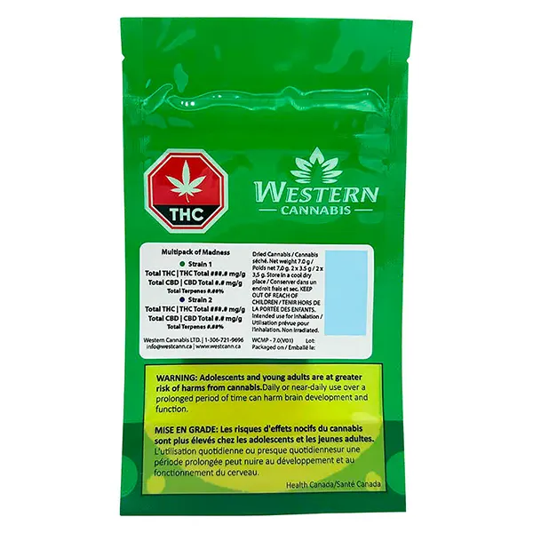 Image for Multipack of Madness, cannabis all products by Western Cannabis