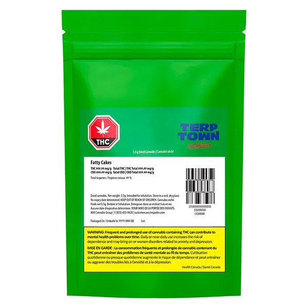 Image for Fatty Cakes, cannabis dried flower by Terp Town Collective