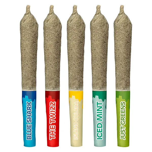 Five Of Diamonds - Liquid Diamond Double Infused Pre-Roll (Pre-Rolls) by Sticky Greens