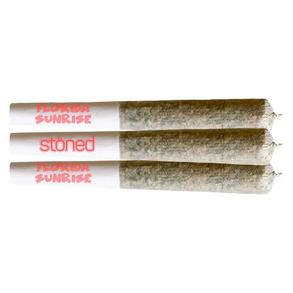 Florida Sunrise Infused Pre-Roll (Pre-Rolls) by Happy & Stoned