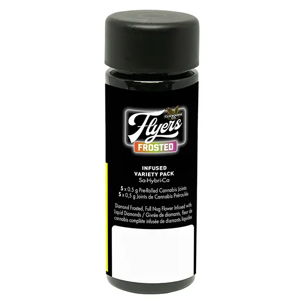 Flyers Frosted Infused Variety Pack Pre-Rolls (Pre-Rolls) by Claybourne
