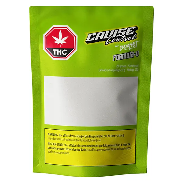 Formula-V THCV + THC + CBD 510 Thread Cartridge (510 Cartridges) by BoxHot