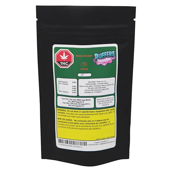 Magik Dragon (Dried Flower) by Puffer's Paradise