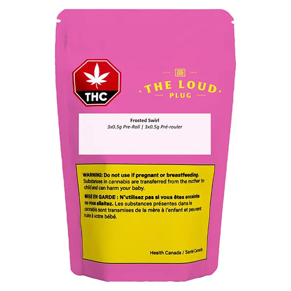 Image for Frosted Swirl Pre-Roll, cannabis pre-rolls by The Loud Plug