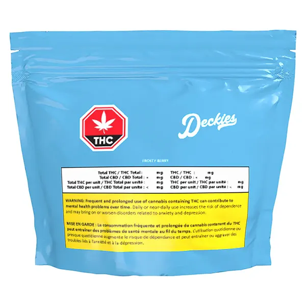 Image for Frosty Berry THC Pouches, cannabis all products by Deckies