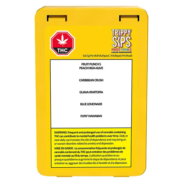 Fruit Punch 5 - Liquid Diamond Double Infused Pre-Roll (Pre-Rolls) by Trippy Sips