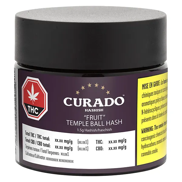 Image for Fruit Temple Ball Hash, cannabis all products by Curado