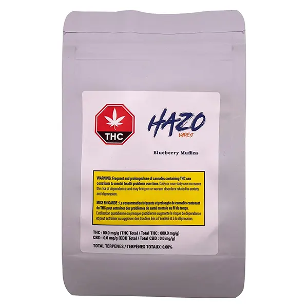 Image for Full Spectrum CBD Blueberry Muffins 510 Thread Cartridge, cannabis all products by HAZO