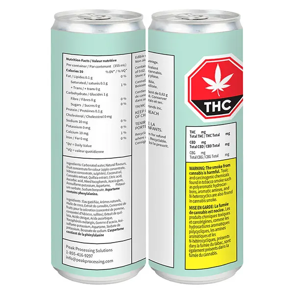 Image for Glazed Donut Cream Soda Free 10+ 10 CBG, cannabis soft drinks by Sweet Justice