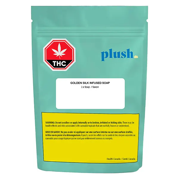 Golden Silk Infused Soap (Bath, Shower) by Plush