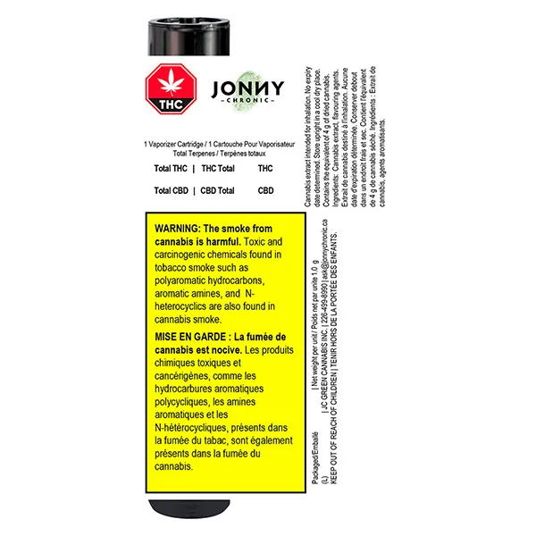 Granddaddy Purple Liquid Diamonds 510 Thread Cartridge (510 Cartridges) by Jonny Chronic