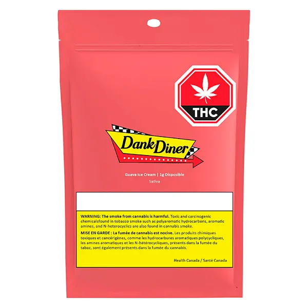 Guava Ice Cream Disposable (Disposable Vapes) by Dank Diner