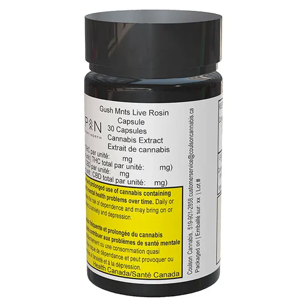 Gush Mints - Live Rosin Capsules (Capsules, Softgels) by Port North