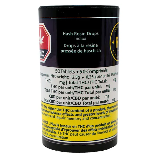 Hash Rosin Drops Indica (Capsules, Softgels) by Rosin Heads