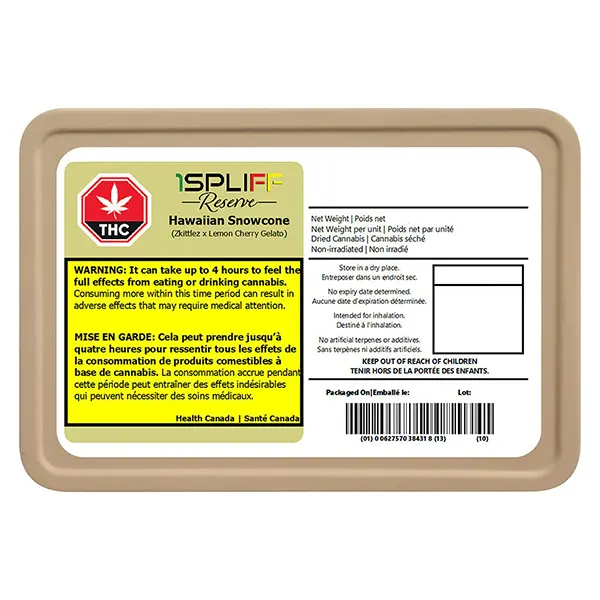 Image for Hawaiian Snowcone Premium Glass Tip Pre-Roll, cannabis all products by 1Spliff