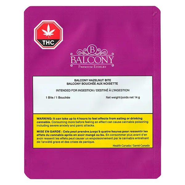 Image for Hazelnut Bite, cannabis chocolates by Balcony