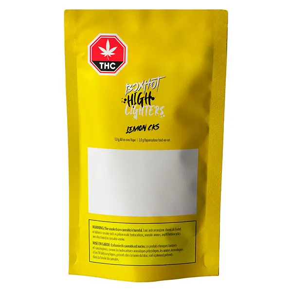 Image for Highlighters - Lemon CKS All-In-One Vape, cannabis disposable vapes by BoxHot