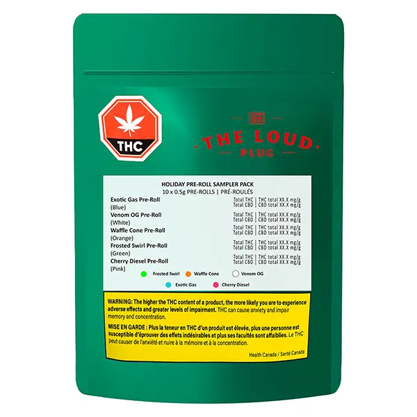 Holiday Pre-Roll Sampler Pack (Pre-Rolls) by The Loud Plug