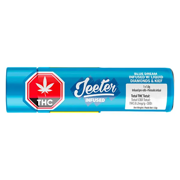 Infused Blue Dream Pre-Roll (Pre-Rolls) by Jeeter