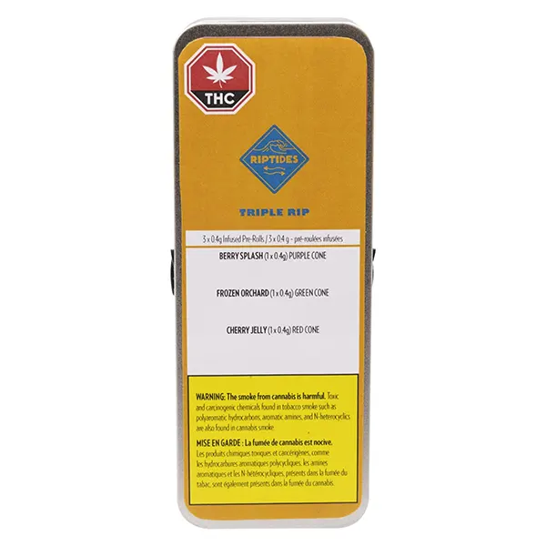 Image for Triple Rip Infused Pre-Roll, cannabis all products by Riptides