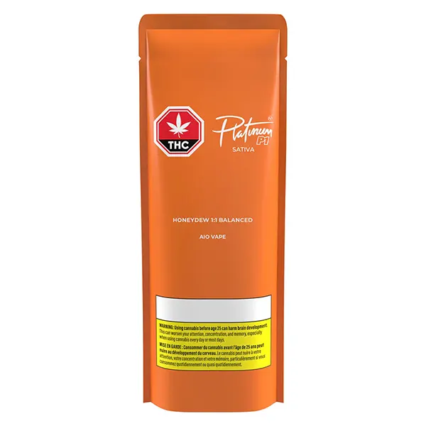 Honeydew Balanced AIO Vape (Disposable Vapes) by Platinum