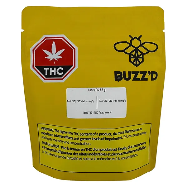 Image for Honey OG, cannabis dried flower by Buzz'd