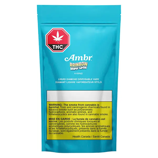 Hybrid Cherry Sour Liquid Diamond AIO Vape (Disposable Vapes) by AMBR