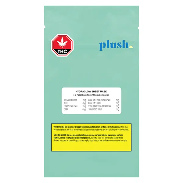 Image for Hydraglow Sheet Mask, cannabis creams, lotions by Plush