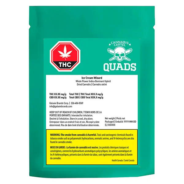 Image for Ice Cream Wizard, cannabis dried flower by Cannabis Cartel