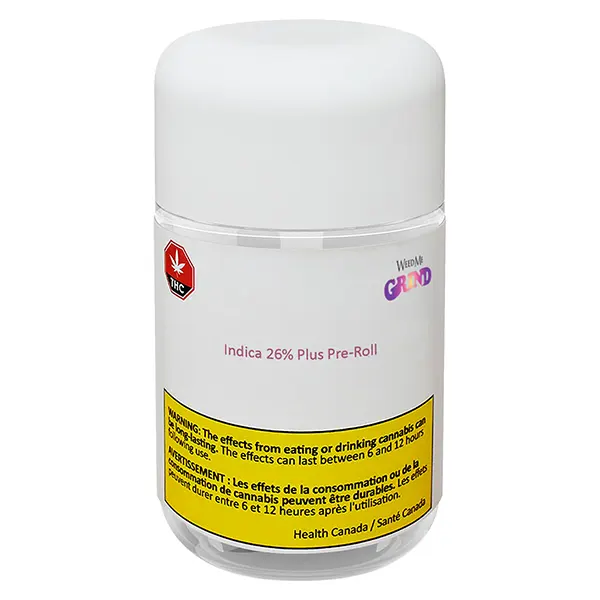 Indica 26 Plus Pre-Roll (Pre-Rolls) by Weed Me