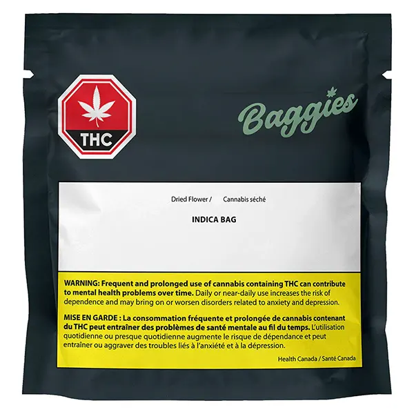 Image for Indica Bag, cannabis dried flower by Baggies