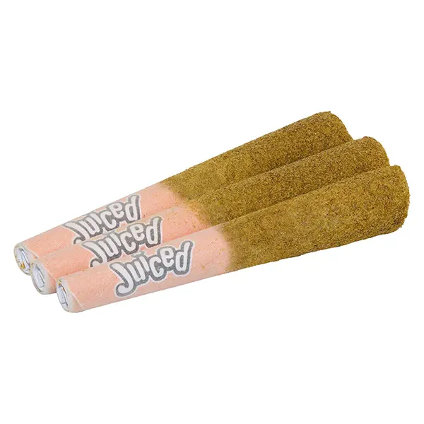 Juiced Xtreme Peach Bum Resin Infused Pre-roll (Pre-Rolls) by Good Supply
