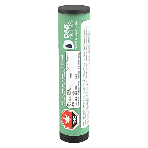 Image for Jungle Juice 60's+ Dbl Infused Pre-Roll, cannabis all products by Dab Bods