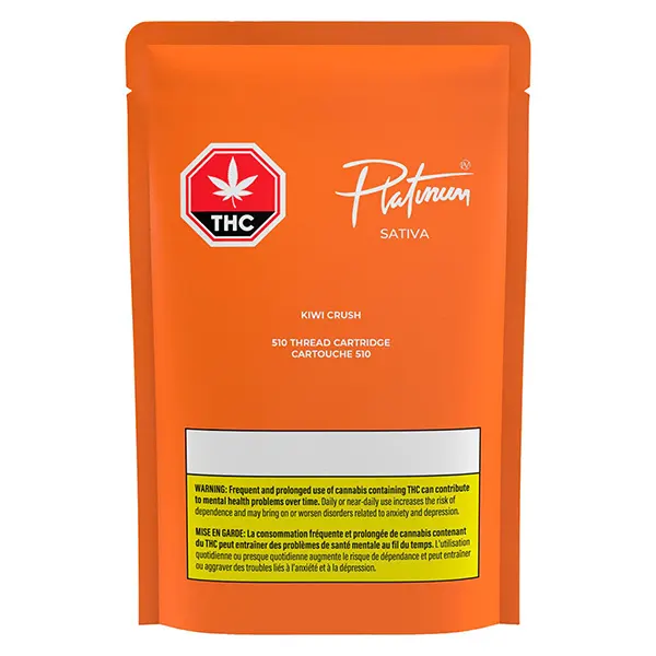 Kiwi Crush 510 Thread Cartridge (510 Cartridges) by Platinum