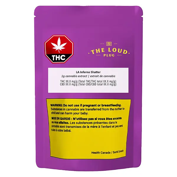 LA Inferno Shatter (Shatter, Wax) by The Loud Plug