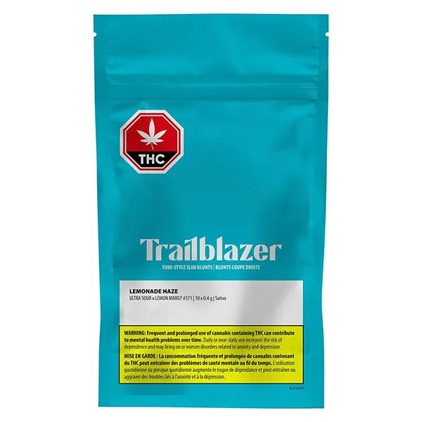 Image for Lemonade Haze Tube-Style Slim Blunts, cannabis blunts by Trailblazer