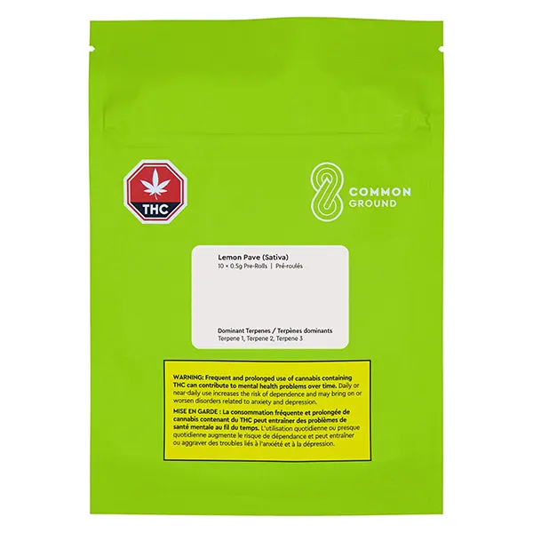 Lemon Pave Pre-Roll (Pre-Rolls) by Common Ground