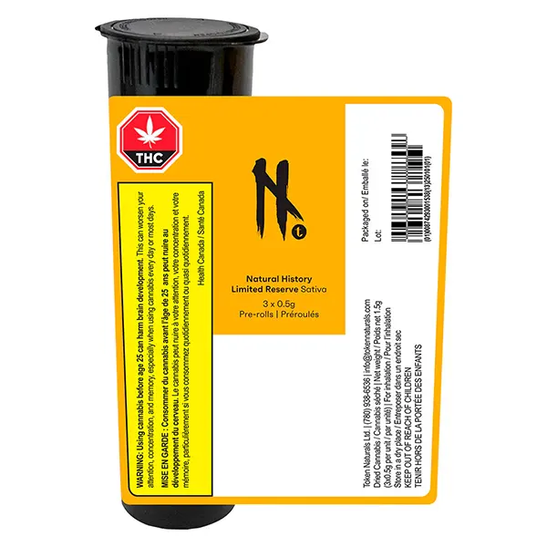 Limited Reserve Sativa Pre-Roll (Pre-Rolls) by Natural History