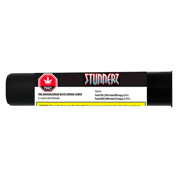 Image for Mango Blitz: Rotating Indica Pre-Roll, cannabis pre-rolls by Stunnerz
