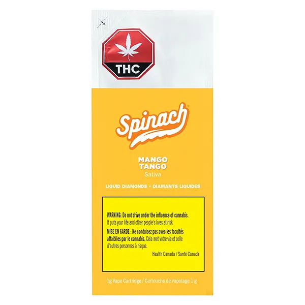 Image for Mango Tango Liquid Diamonds 510 Thread Cartridge, cannabis all products by Spinach
