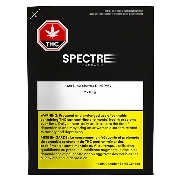 MK Ultra Shatter Dual Pack (Shatter, Wax) by Spectre Cannabis