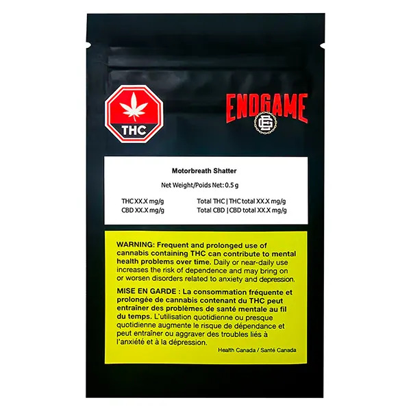 Image for Motorbreath Shatter, cannabis all products by Endgame