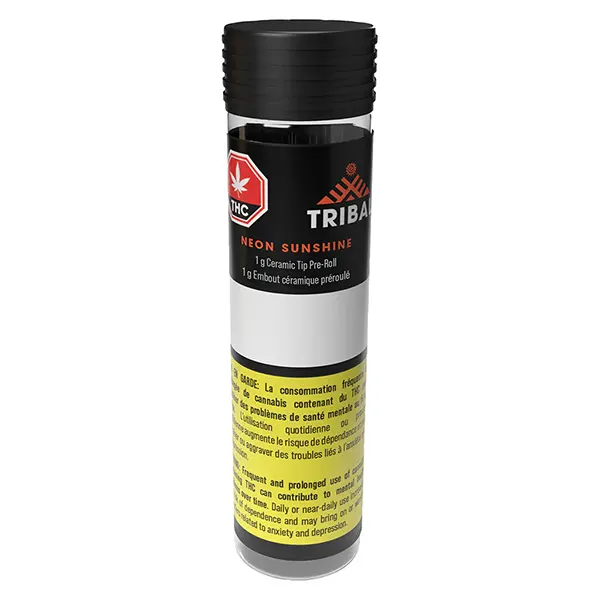 Neon Sunshine Ceramic Tip Pre-Roll (Pre-Rolls) by Tribal