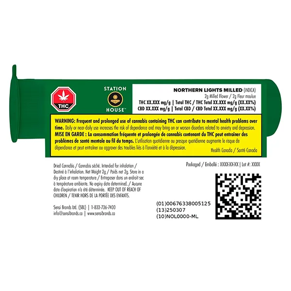 Northern Lights Milled (Milled Flower) by Station House