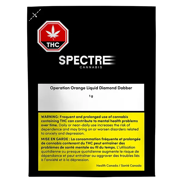Operation Orange Liquid Diamond Dabber (Resin, Rosin) by Spectre Cannabis