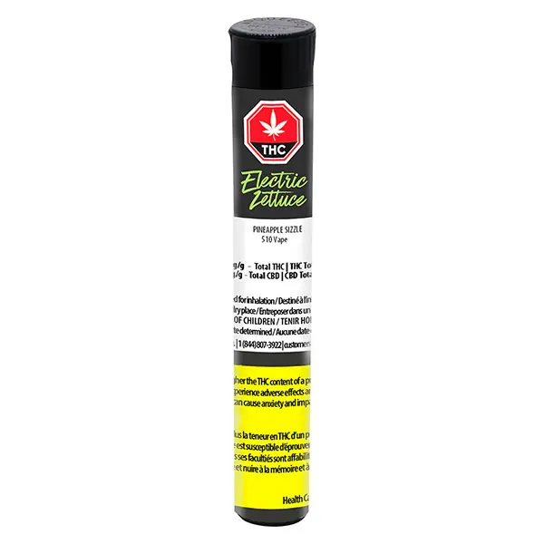 Pineapple Sizzle 510 Thread Cartridge (510 Cartridges) by Electric Lettuce