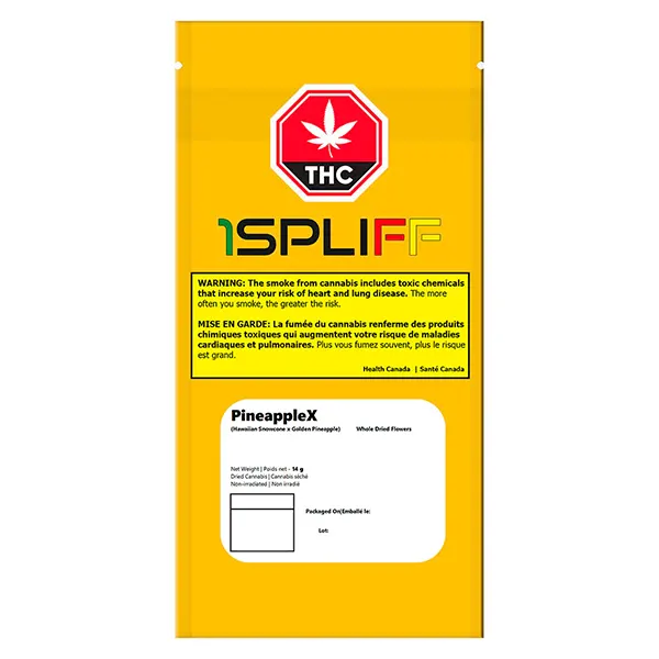 Image for PineappleX, cannabis all products by 1Spliff