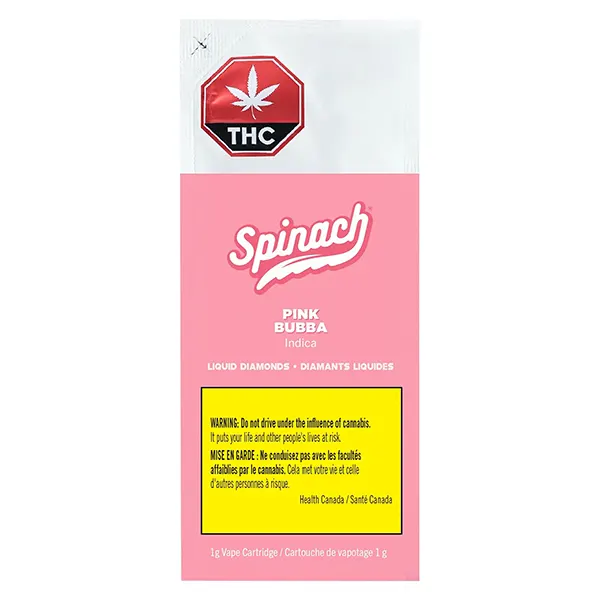 Image for Pink Bubba Liquid Diamonds 510 Thread Cartridge, cannabis 510 cartridges by Spinach