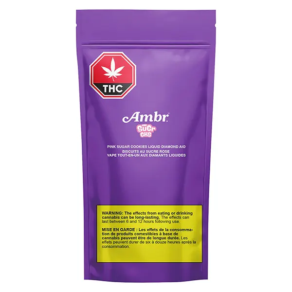 Image for Pink Sugr Cks Liquid Diamond AIO, cannabis all products by AMBR